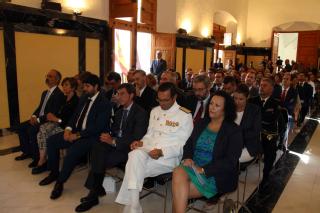 Plano general de la sala donde se ha celebrado el acto de Apertura del Año Judicial de la Región